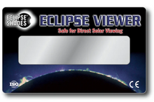Load image into Gallery viewer, Solar Eclipse Viewer - Safe for Direct Solar Viewing - ISO Compliant & CE Certified for Direct Solar Viewing - 3" X 5"