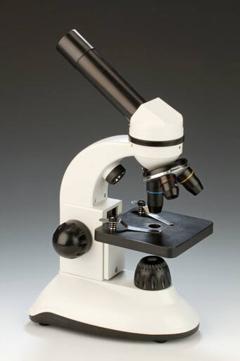 Frederiksen Junior Microscope - Monocular 4x 10x 40x Objective Lens