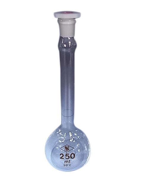 Volumetric Flask 250mL with Polystopper (Glass)