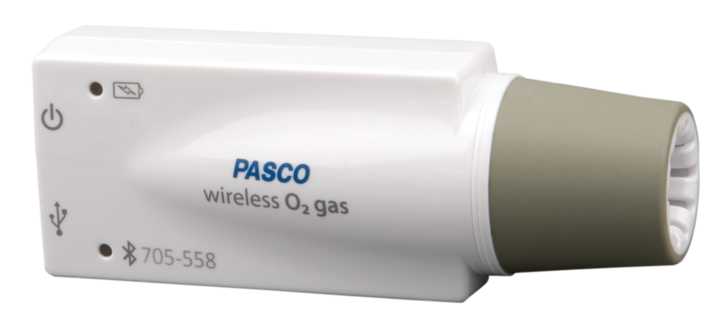 Pasco ~ Wireless Oxygen Gas Sensor