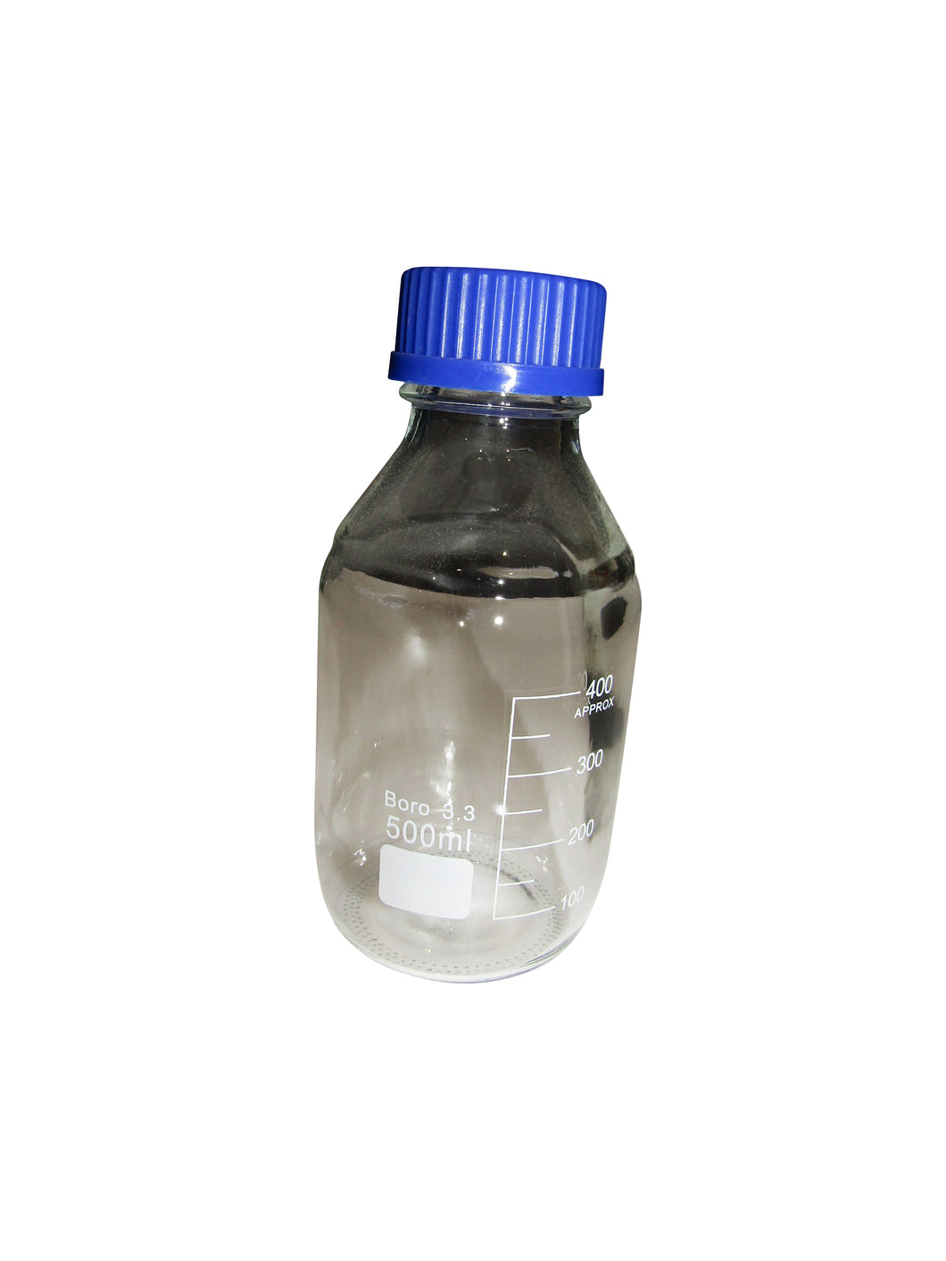 Chemistry ~ 500mL Reagent Bottle (3.3 Borosilicate Glass)