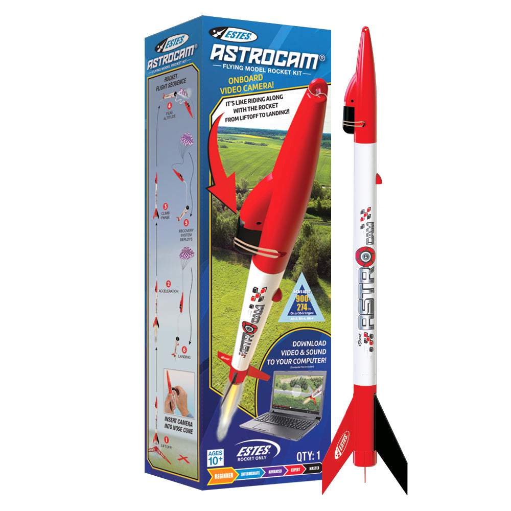 Rocketry ~ Estes Astrocam Rocket with HD USB Camera