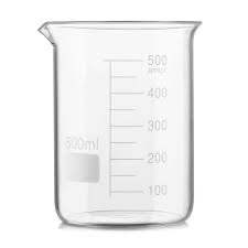 Glassware ~ Beaker 500mL (Borosilicate Glass Graduated)