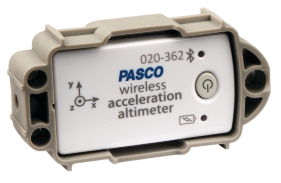 Advanced Mechanics ~ PASCO Wireless Acceleration / Altimeter Sensor